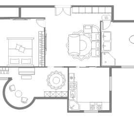 2-Bedroom House Plan