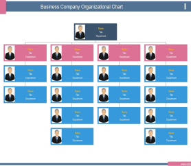 Business Photo Org Chart